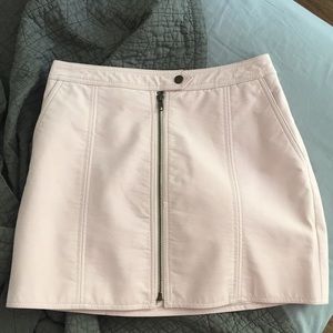 Free People Get Into The Groove Faux Suede Skirt